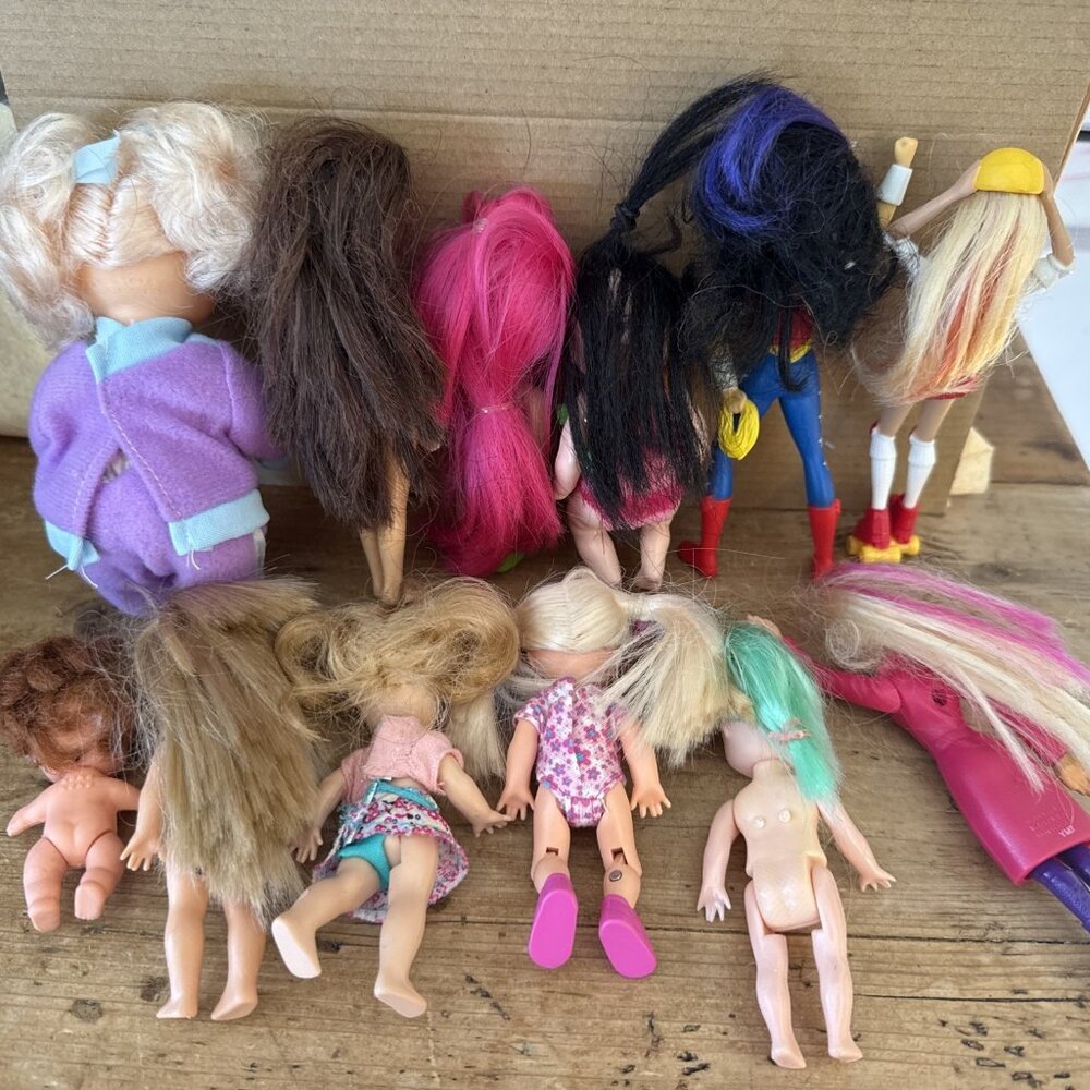 Vintage And Newer Lot 12 Barbie & Others McDonald’s Mattel Zuru Largo Toys - Picture 8 of 16